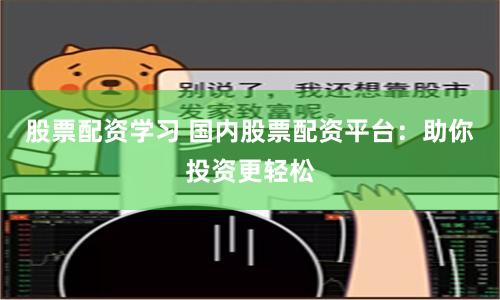 股票配资学习 国内股票配资平台：助你投资更轻松